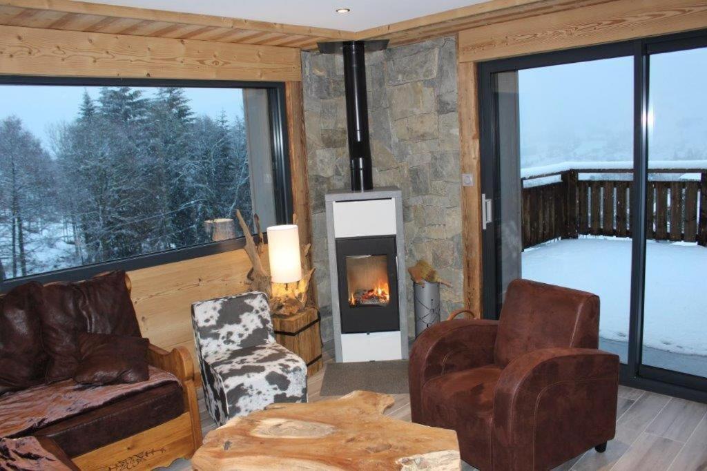 Chalet Bel Horizon La Montagne Des Lamas La Bresse Exteriér fotografie